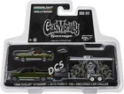 GREENLIGHT GAS MONKEY GARAGE 2015 FORD F-150 & 1968 SHELBY GT500KR 1/64  31010 A
