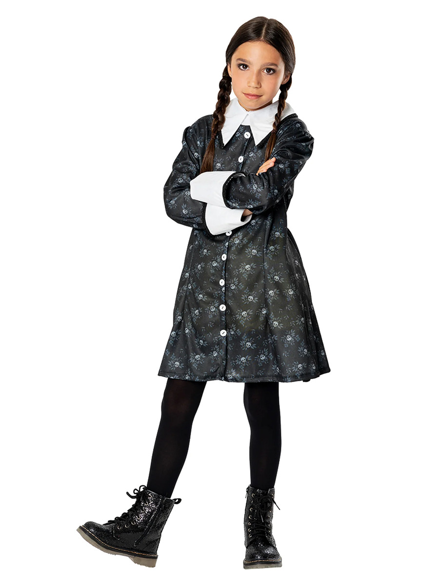 Déguisement Wednesday Famille Addams™ fille : Deguise-toi, achat