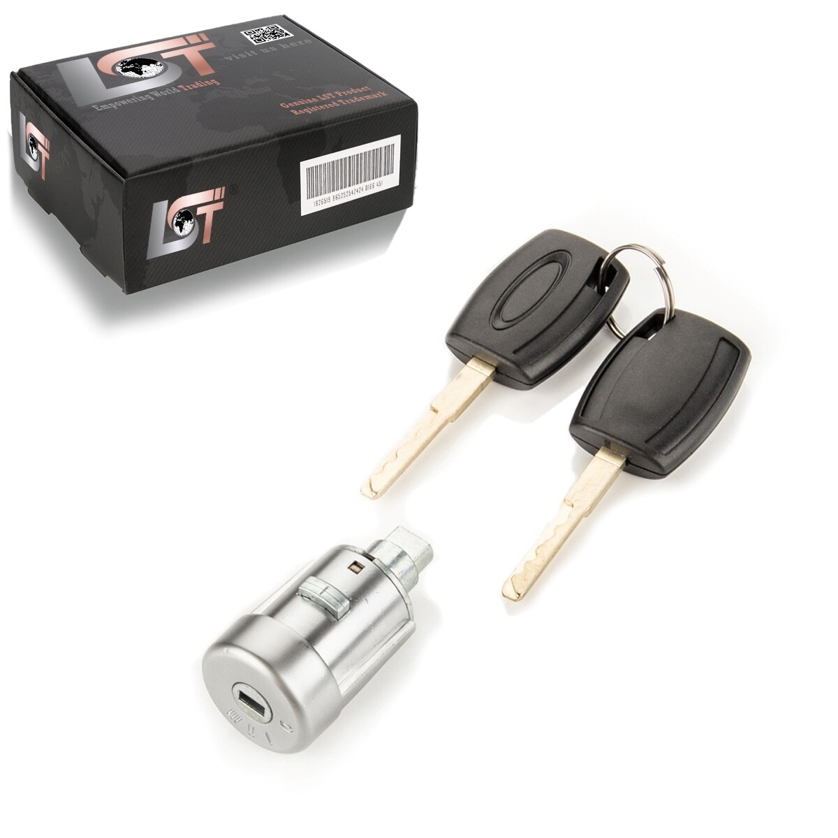 Ignition Lock Cylinder Repair Set Key For Ford Focus C-Max Cabriolet