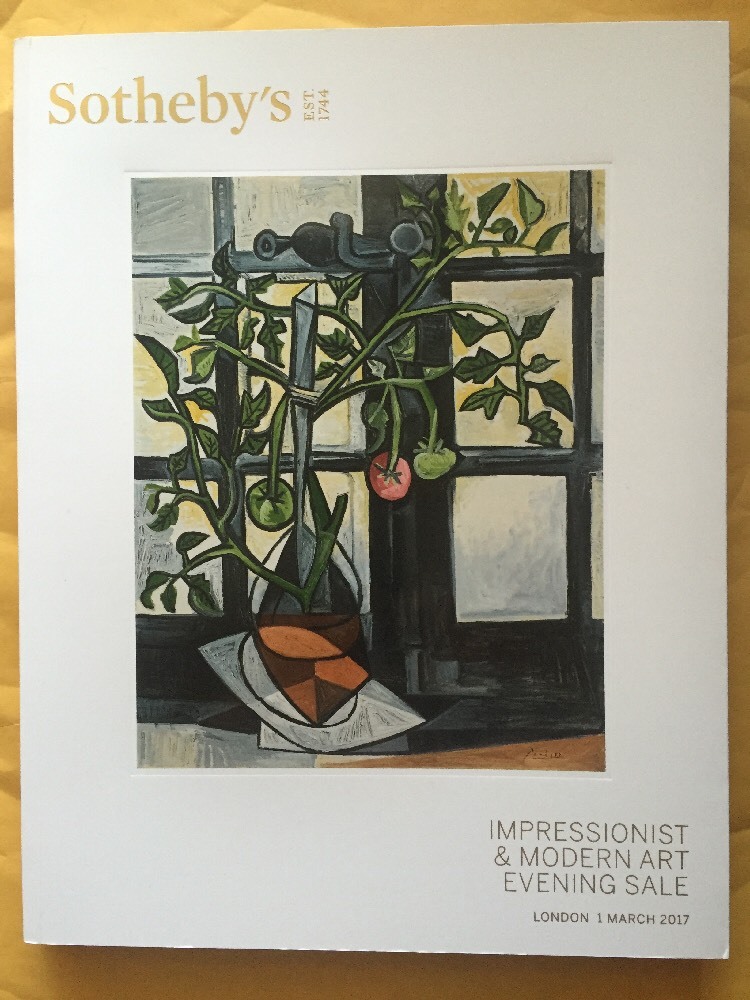 Sotheby's Impressionist & Modern Art Evening Sale ,London 1 March