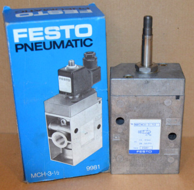 Festo MCH-3-1/2 Magnetventil 9981 NEU OVP