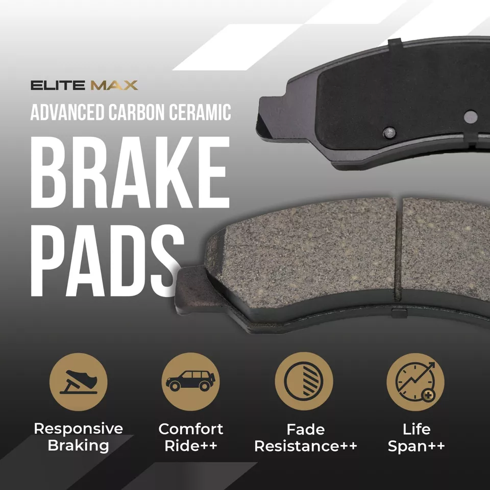 Front Drilled Slotted Rotors + Pads for 2004-2008-2017 Mitsubishi Lancer Caliber - Image 4 of 4