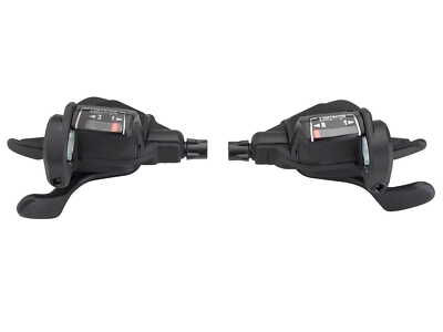 microSHIFT Mezzo Thumb-tap Schalthebel-Set 3x8 speed - black