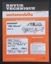 Revue technique Opel ASCONA