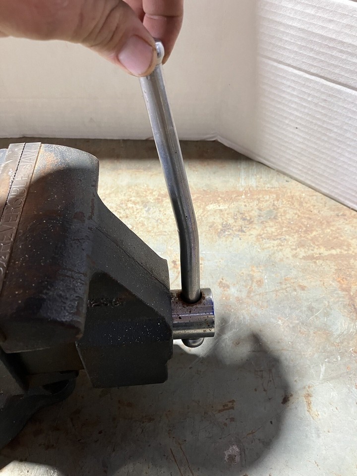 Vintage Craftsman 51871 Swivel Bench Vise; 5 1/2 in Jaws, Pipe Vise