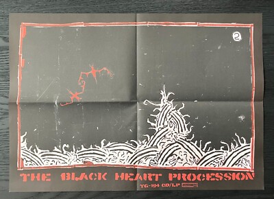 The Black Heart Procession - 2 - Poster - 1999 - 14.75''x21'' - Touch and Go