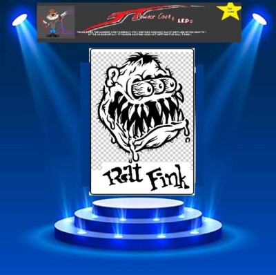 RAT FINK Stencil Template Airbrush Paint 4X6 --0-1 | eBay