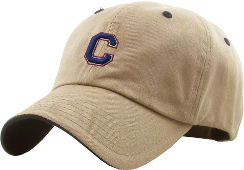 ABC Letter Embroidery INITIAL Khaki Dad Hat Baseball Cap Adjustable - Picture 10 of 41