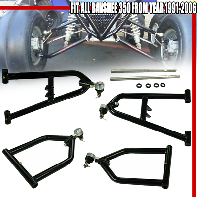 Sport Adjustable Extended A-Arms+2" Wide For 2006-2019+ Yamaha Raptor Sport Adjustable Extended A-Arms+2" Wide For 2006-2019+ Yamaha Raptor