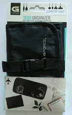 G FORCE Tech Organizer Travel Unisex Handbag Accessories Case Bag Pouch in Black