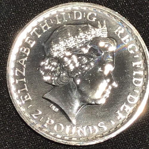 2014 Great Britain 1 oz Silver Britannia, Horse Privy - Picture 3 of 4