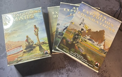 Terraforming Mars: Ares Expedition w/ Discovery, Foundations, & Crisis Exp - New - Picture 10 of 10