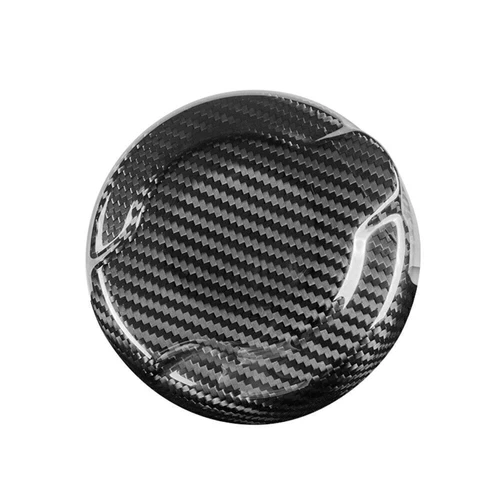 Real Carbon Fiber Gas Cap Fuel Tank CoverTrim for Mini Cooper F55 F56 F57 2014+ - Picture 8 of 10