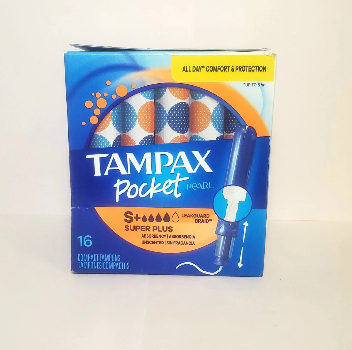 Tampax Pearl Unscented Ultra Absorbency Unscented Tampons 18 ea 18 ct