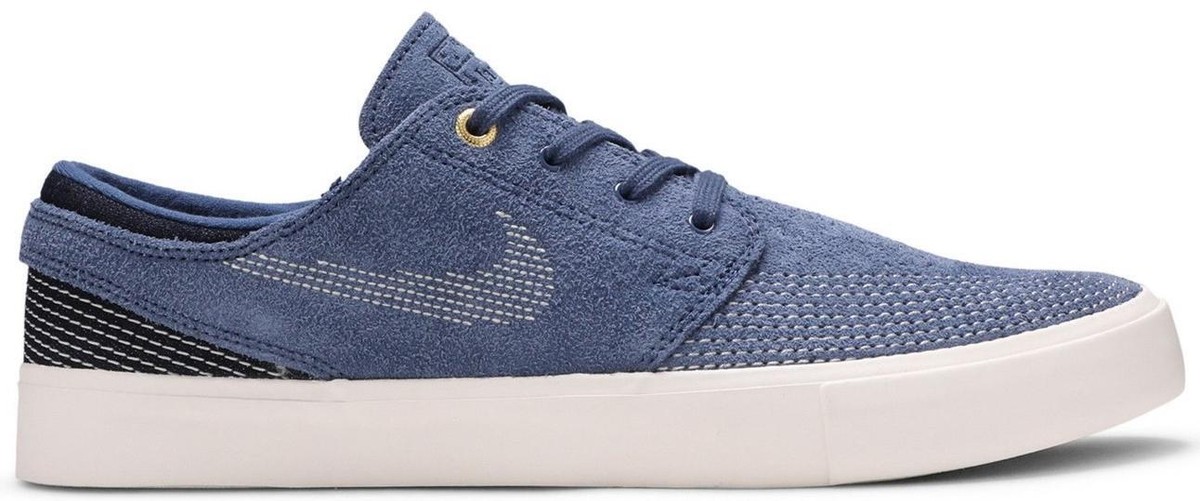 NIKE SB ZOOM JANOSKI RM PRM 刺し子 Nike Zoom Stefan Janoski RM Premium SB Sashiko Pack - Navy