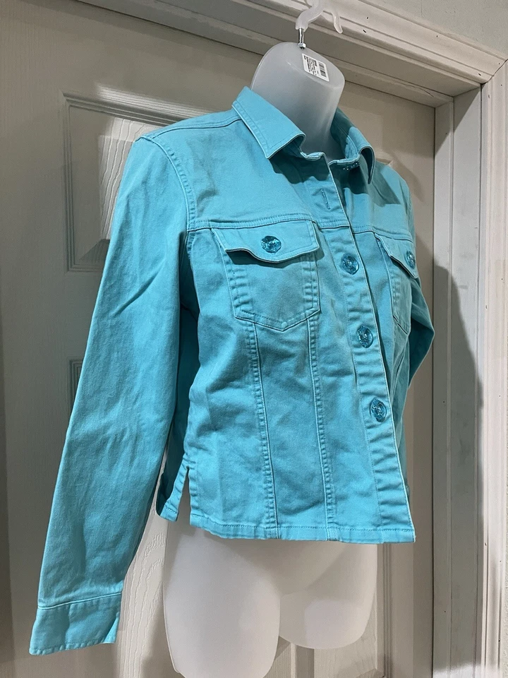 Chaqueta mujer Cato talla S verde manga larga Foto 3 de 4