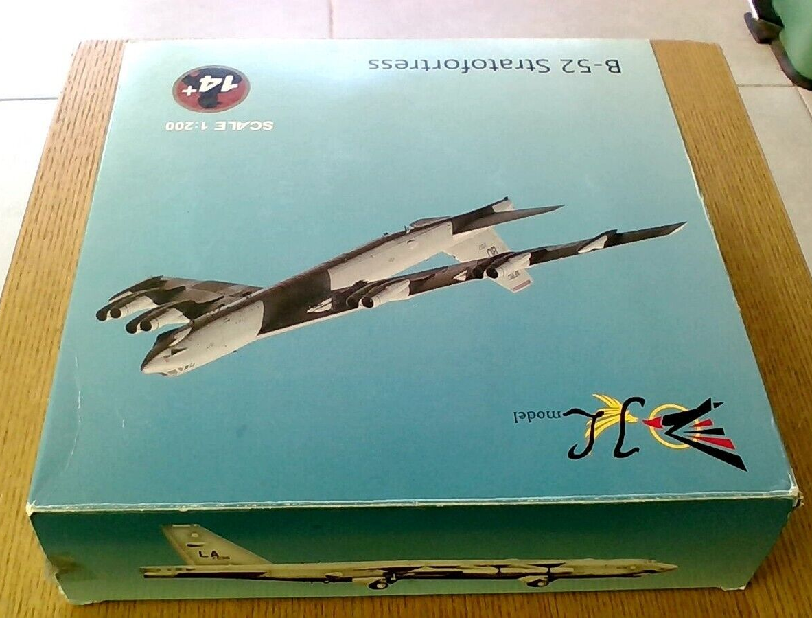 BOEING B52 Stratofortress Heavy Bomber 1200 Diecast Aircraft Model J L Models eBay