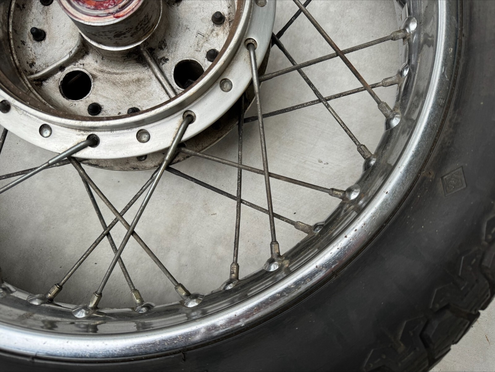 Vintage Used OEM Honda CB500 CB550 Rear Wheel Rim Hub 42701283003 eBay