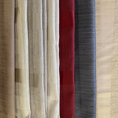 Luxus GARDINENSTOFFE - Cherish Range - Farbe wählbar - 140 cm breit