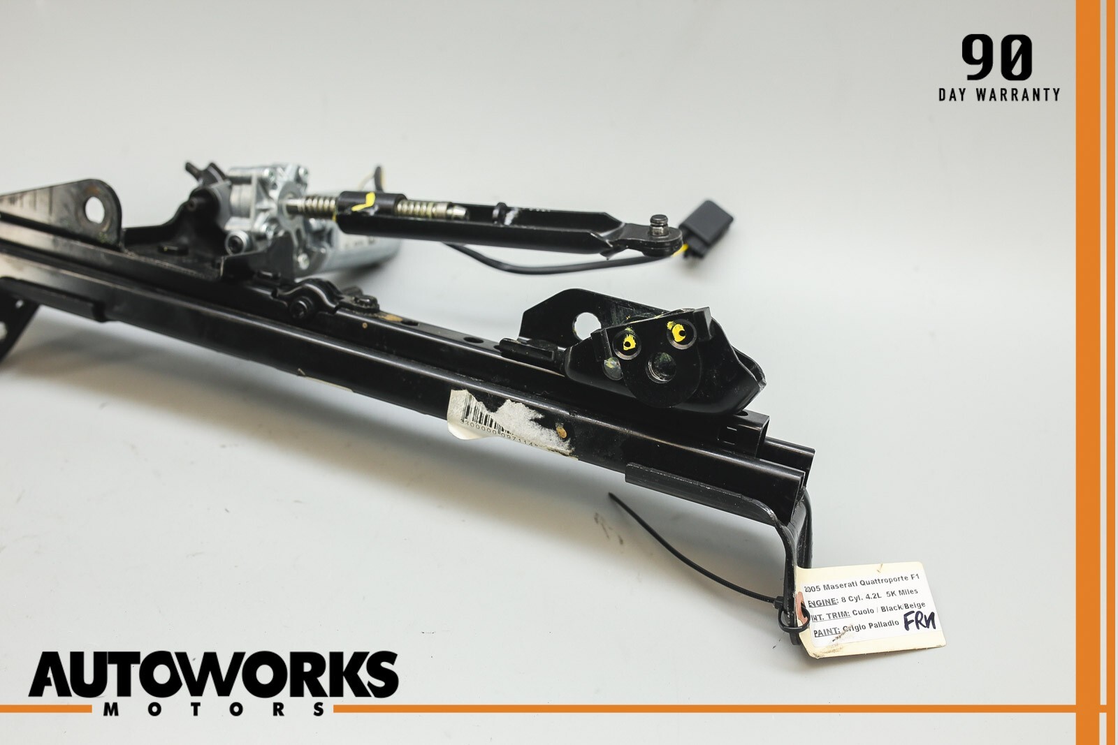 04-08 Maserati Quattroporte M139 Front Right Side Seat Adjustment Motor OEM