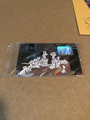 At&T 101 Dalmatians Phone Card With Hologram