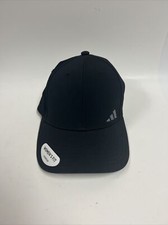 Adidas Women's Backless Ponytail Hat Adjustable One Size, Black/Black/Grey