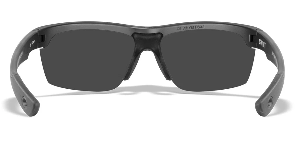 Nuevas gafas de sol deportivas juveniles Wiley X SWIFT | Lente espejo grafito/azul Foto 4 de 4