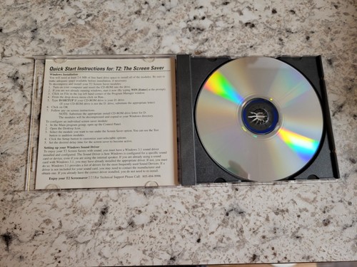 Terminator T2 The Screen Saver (PC Windows 3.1, 1995) CIB RARE FAST SHIPPING - Picture 5 of 9