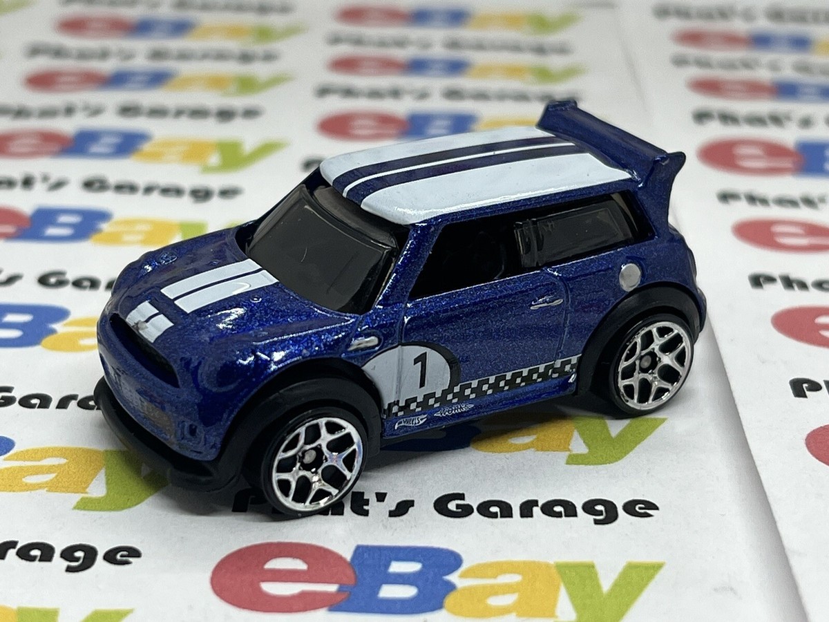 2011 Hot Wheels Mini Cooper S Challenge New Models Dark BLUE