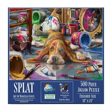 SunsOut Splat 500 Piece Jigsaw Puzzle By Marcello Corti