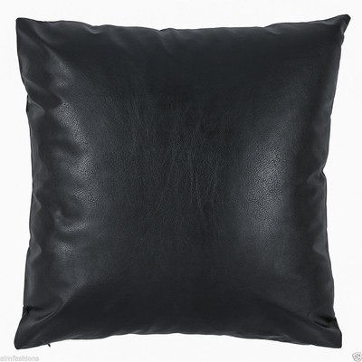 real leather pillows