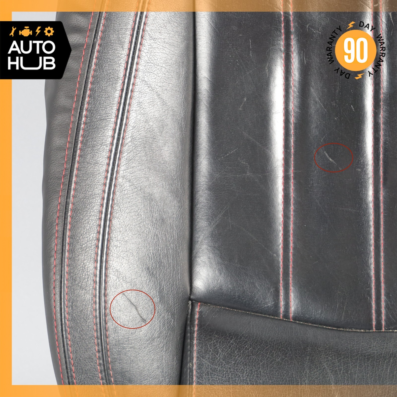 08-12 Maserati GranTurismo M145 Front Left Lower Bottom Seat Cushion Black OEM
