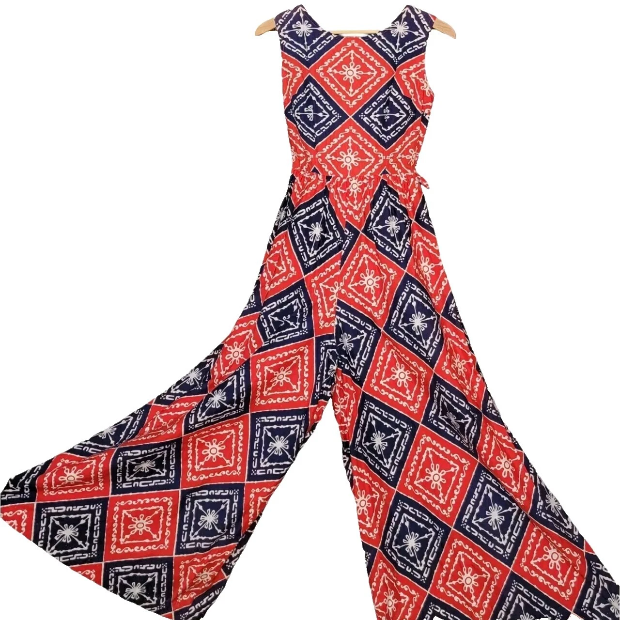 Cotton Jumpsuit 1970s Vintage Jumpsuits & Playsuits for Women