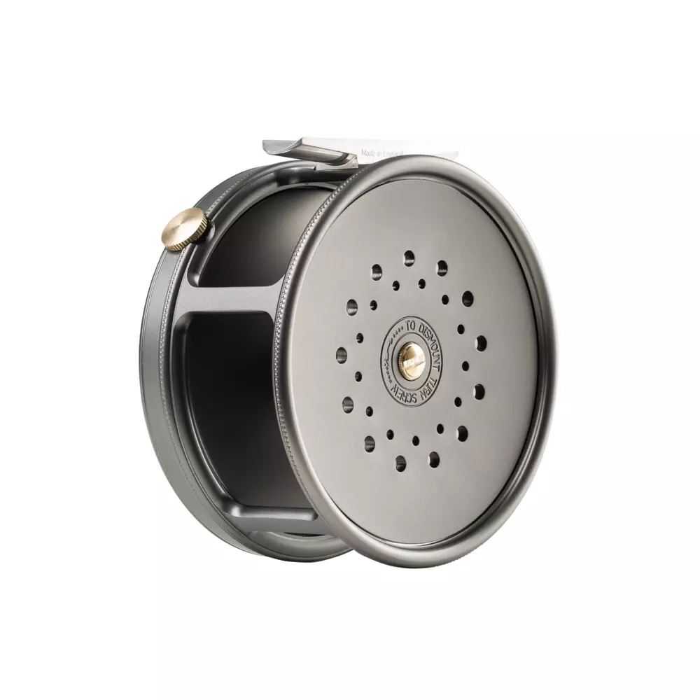 HARDY PERFECT WIDE SPOOL 2 7/8 FLY REEL + FREE $100 LINE! --NEW