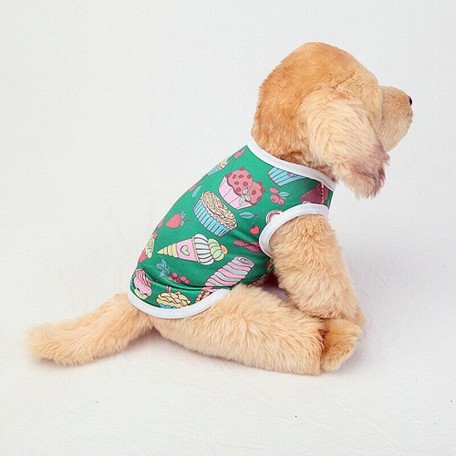 Pet Dog Cat Puppy Clothes Vest Dress Pet Supply T-shirt Apparel For Small Dogs - Picture 82 of 95