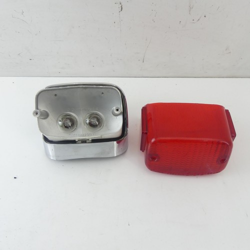 Feu Arrière Vélo Vintage VELAMOS MY-DAY - Années 70 Tchécoslovaquie - Blanc Et Rouge - Neuf Sous Blister