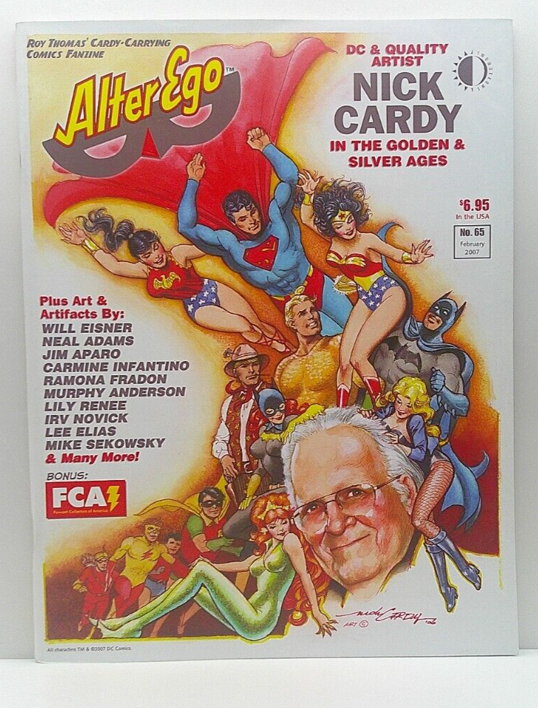 ALTER EGO VOL3 #65 NICK CARDY SUPERMAN WONDER WOMAN BATMAN AQUAMAN