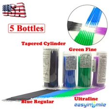 500Pcs Dental Microbrush Disposable Applicators Tips Micro Brush Dental 4 Sizes