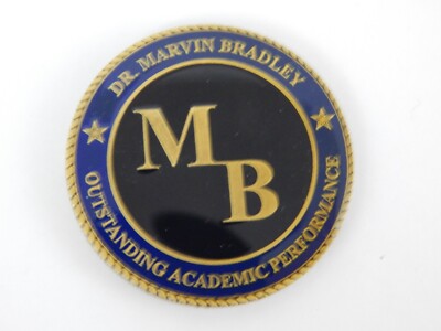 Dr Marvin Bradley * Outstanding Academic Performance ~ Challenge Coin