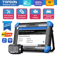 TOPDON Phoenix Lite 2: Compact Pro OBD2 Scanner with Advanced Coding