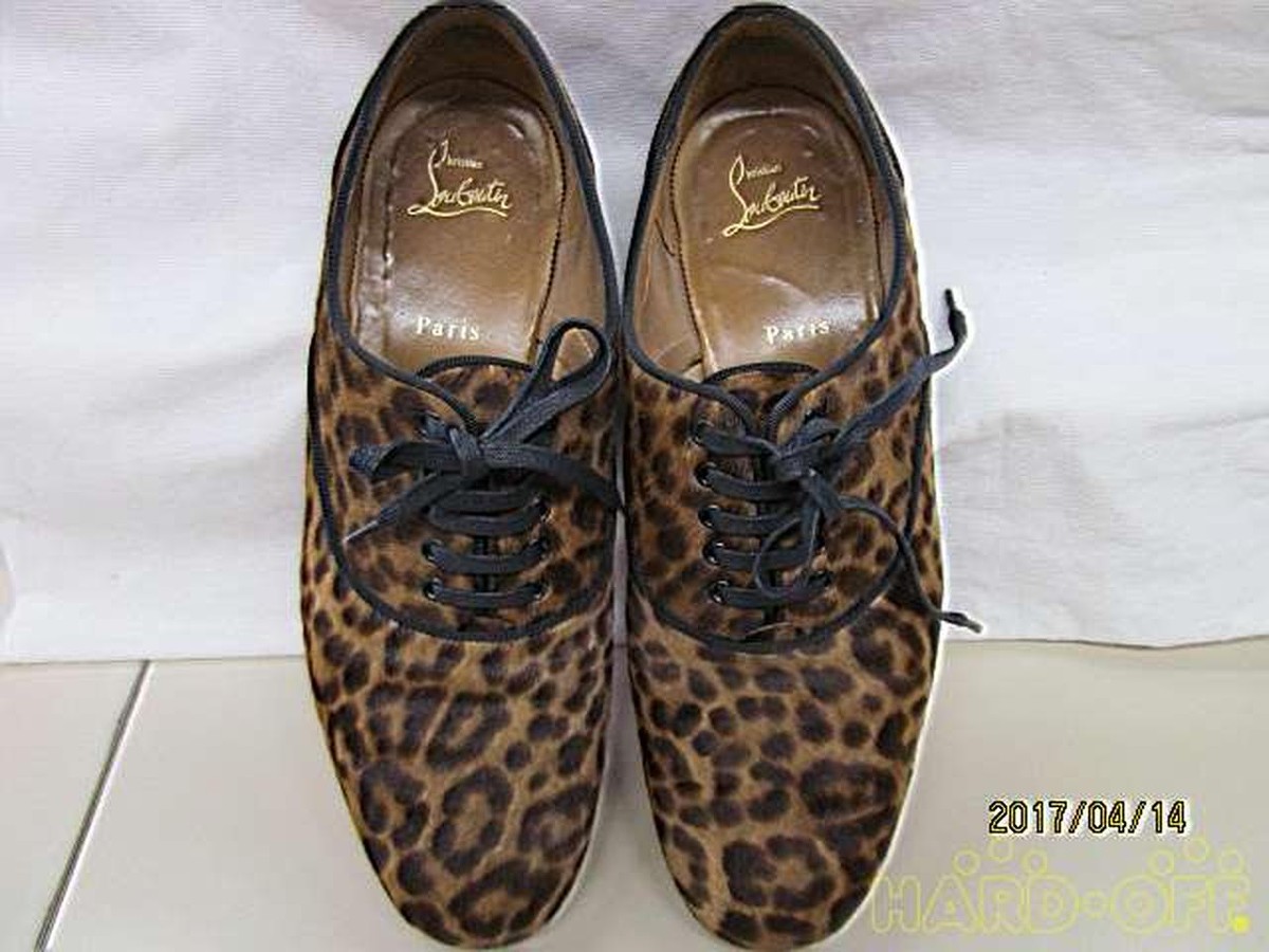 Christian Louboutin Race up Shoes Size 41 7.5 25.5cm Brown Christian Louboutin Race up Shoes Size 41 7.5 25.5cm Brown