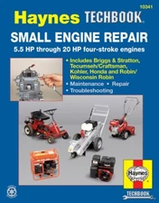 Haynes Techbook Small Engine 5.5 - 20HP Four Stroke Engines Repair Manual 2983
