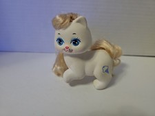 VINTAGE 1989 Mattel Little Pretty Kitty FROSTY FUR White Cat Ice Cream RARE