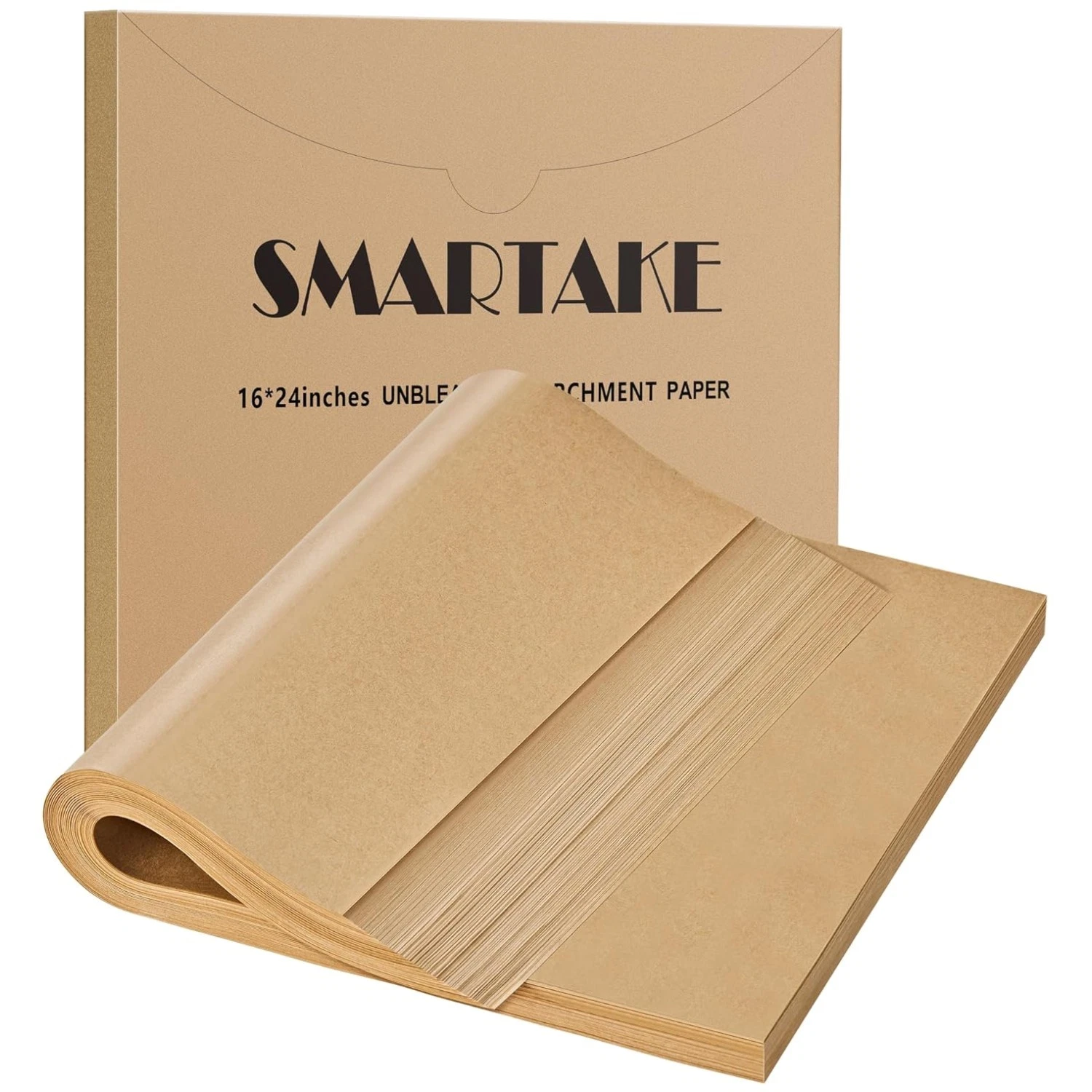 Unbleached Parchment Paper Sheets, 16x24 Inches, 200 Count