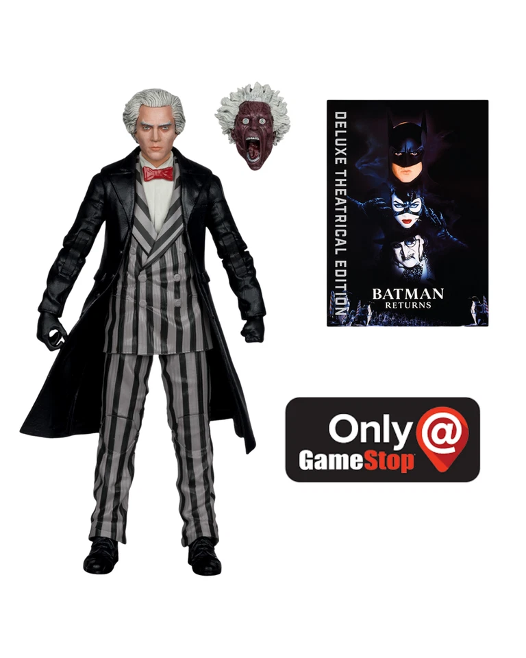 McFarlane Toys DC Theatrical Batman Returns Max Shreck & Catwoman PAQUETE Lote 2x Foto 3 de 4
