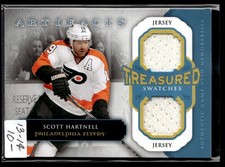 2013-14 Upper Deck Artifacts Treasured Swatches Blue Scott Hartnell Philadelphia
