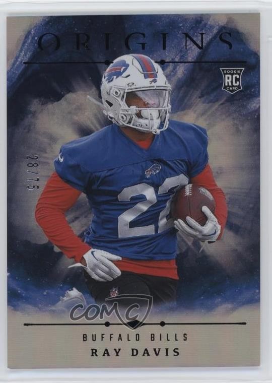 2024 Panini Origins Rookies Holo Silver /75 Ray Davis #131 Rookie RC