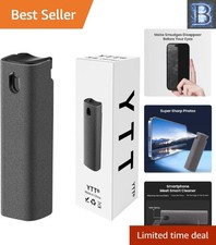 2-in-1 Screen Cleaner Kit: Spray Microfiber Cloth for Phone Laptop