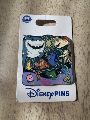 Disney Parks Finding Nemo Supporting Cast Merlin Dory Bruno Crush 2024 Pin OE