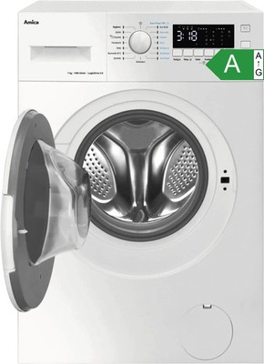 Waschmaschine Frontlader 7kg 1400U A Aquastop SteamTouch Weiß